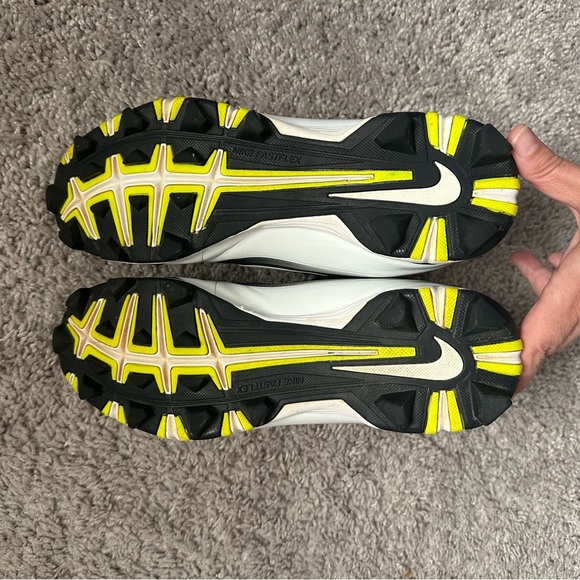 Nike Air Huarache Fastflex #807141-017 Hi Top Spikes BSBL Cleats Sz 7.5 - Picture 10 of 10